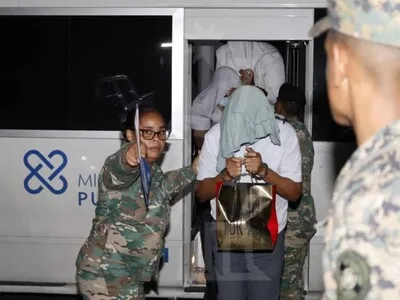 20 detenidos del caso Senasa 2.0 son trasladados a Ciudad Nueva